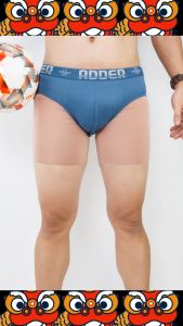 กางเกงในมีขอบโชว์ ยี่ห้อ Adder หัวยางสังเคราะห์ไม่ระคายเคือง เนื้อผ้าใส่สบาย ระบายอากาศดี เนื้อผ้าเป็นค็อตตอนคุณภาพดี