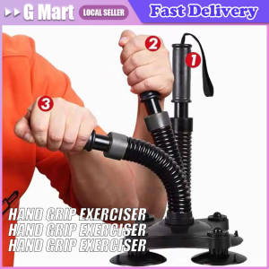 Portable Arm Wrestling Hand Grip Exerciser Wrist Muacle Power Strengthener for Gym Home Spring Forearm Workout Spring Equipments