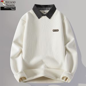 TUCANO | Thickening Padded Two-piece Look Sweater