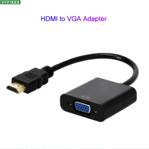 HDMI 1080p VGA ตัวแปลงเสียงสำหรับแล็ปท็อปพีซีและ Displayer HDTV พร้อมเสียงและแหล่งจ่ายไฟ Xbox PS4