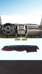 For Toyota Land Cruiser LC100 1998 1999 2000 2001 2002 2003 2004 2005 2006 2007 Car Dashboard Cover Avoid Light Anti-UV Pads