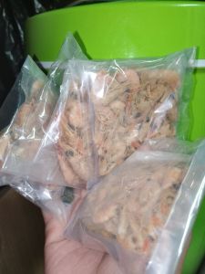 Ebi Udang Kering Putih Asin 20 gram dimasak bareng Cabe Gendot