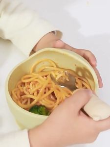 Light & House Premium Baby Bibs 5 Pcs Tempat Makan Silicon SUCTION Dengan Bib Peralatan Makan Anak Murah Tableware Silikon Anak Import Bib Gelas Mangkok Piring Silicone