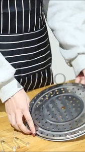 KIYO Tatakan Kukusan Alas Panci Kukus Steamer Rack Stainless Lubang Alas Kukus Anti Karat