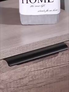 Cabinet Hidden HandleInvisible Perforation FreeKitchen Cabinet PullsFurniture Drawer KnobsWardrobe Edge Finger Long Strip