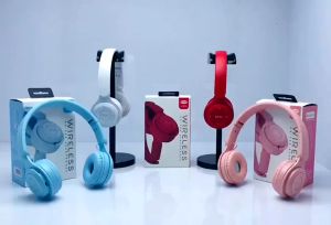 HEADPHONE BLUETOOTH HEADSET WIRELESS MACARON Y08