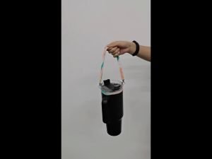 Water Bottle Handle Silicone Water Bottle Sling for 8-40oz TumblerBottle Accessories