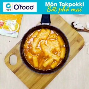 [GÓI LẺ] - O’FOOD - Rapokki Hàn Quốc O’food 2 vị: Truyền thống Phô mai Tokbokki OFood Bánh gạo OFood (146g/gói)