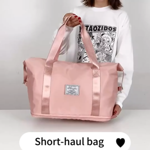 Tas Duffel Lipat Traveling Jumbo Berkapasitas Besar Waterproof