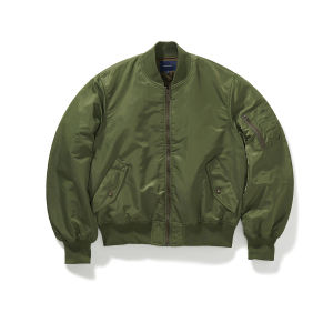 714street | Retro American MA-1 Flight Jacket Mens Loose Thick Outerwear