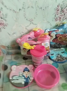 LUNCH BOX CATANIA SET/KOTAK MAKAN DAN BOTOL/TEMPAT MAKAN BOTOL SET/KOTAK BEKAL KOTAK MAKAN ANAK ANAK