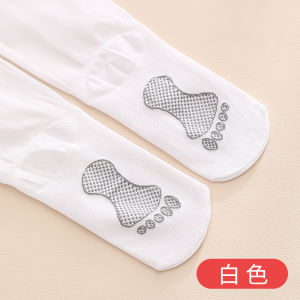 Tất Khiêu Vũ Bé Gái Mùa Xuân Mùa Thu Thực Hành Chuyên Nghiệp Mỏng Quần Tất Trắng Căn Cứ Quần Quần Trẻ Em Vớ Ba Lê