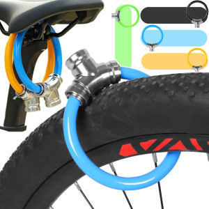 3ชิ้น/ชุดล็อคจักรยาน Universal ล็อคเร็วป้องกันการโจรกรรมที่แข็งแกร่งโซ่ล็อคจักรยานโลหะผสมสังกะสี MTB ปลอดภัยจักรยานเสือหมอบอุปกรณ์เสริมสำหรับการขี่จักรยานกลางแจ้งแหวนล็อก