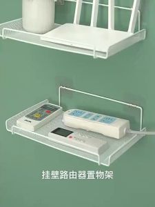 Shelf Router Rack Wifi Modem Storage DVD Player Rack Modem Holder Rak Router Holder Astro Organize Rack TV Box Rak