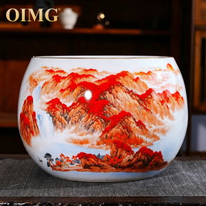 Luxury Chinese Style Money Pot Home Decor