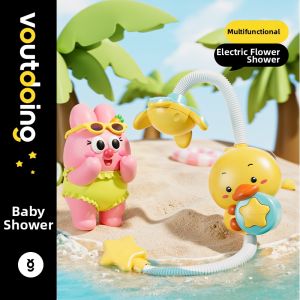 Voutdo.ing | Child Electric Play Yellow Duck Shower Head