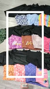 Áo nữ Áo bơi nữ đi biển croptop ngắn tay kín đáo kèm mút chất liệu thun lạnh BINSPORTS AB003