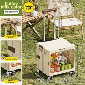 Portable Multifunctional Collapsible Trolley Cart