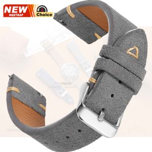 22mm To 18mm Suede Quick Release Watch Strap 20mm for Omega Handmade Bracelet for Seiko for Rolex Women Vintage Wristband