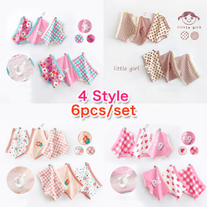 6 PCS/Lot Cotton Kids Girls Panties Lovely Cartoon Baby Underwear Children Underpants Girl Boxer Briefs Panties