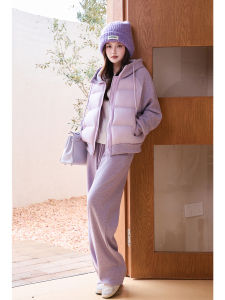MIUCO | Bộ Áo Hoodie Dày Ấm Và Quần Đứng