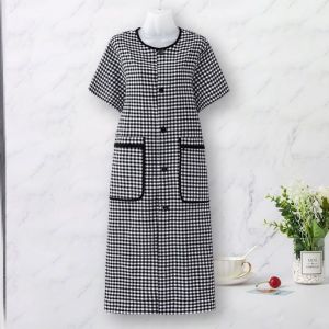 Kitchen Apron Womens Style Breathable Waterproof Half Sleeve Coat Adult Workwear Home Use Popular Long Sleeve Utility