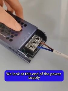 LED Driver 24V 100/200W Slim LED Power Supply24V DC AdapterConstant Voltage LED Transformer for LED Strip Lights