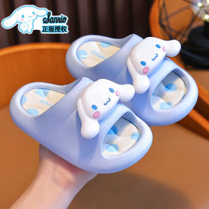 Kuromi Childrens Indoor Slippers Girls Summer Anti-Slip Cute Baby Cotton Slippers Comfortable Home Shoes for Kids