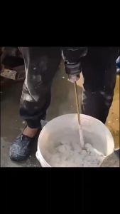 Mata Bor Mixer Pengaduk cat dan pengaduk acian semen panjang 50cm bahan besi beton 8mm SNI