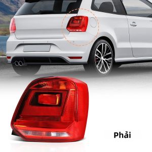 Đèn Hậu Xe VW Polo 2014-2018 Đèn Phanh LED 12V Đèn Hậu Tự Động Tuổi Thọ Cao Siêu Sáng Phụ Kiện Cho Volkswagen