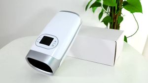 Electric Hand Massager Wireless Machine Heating Massage Air Compression Finger Massager Palm Finger Acupoint Massager