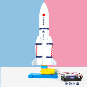 Mô Hình Tên Lửa Tự Làm Sáng Tạo Quà Tặng Khoa Học Kỹ Thuật Cho Bé Trai Vessel Vũ Trụ Khối Học Tập Thực Nghiệm Vật Liệu Giáo Dục