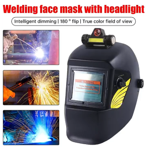 BERGARANSI TaffGUARD DEKO Helm Las Otomatis Gelap Terang Auto Darkening Welding Helmet Pelindung Wajah