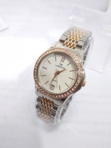Mewah Berkwalitas Jam Tangan Wanita Tanggal aktif Stainless