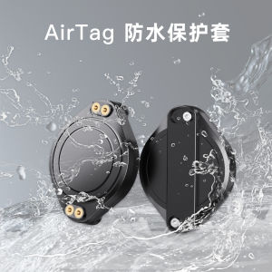 Waterproof Plastic Protective Case for Apple AirTag Pet Locator Tracking Collar Digital Anti-Loss Device Protection Cover