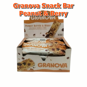 Granova Granola Snack Bar Peanut Butter & Berry 26 gr isi 16 pcs