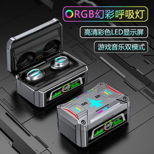 Cyberpunk Bluetooth Earphones 5.3 Wireless In-Ear Large Battery Display 2025 New Noise Reduction Gaming Esports Earbuds