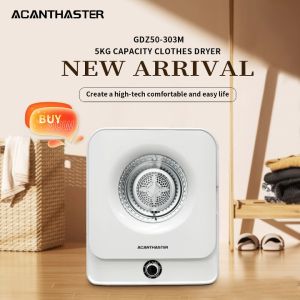Acanthaster drying machine GDZ50-303M 5Kg Clothes Dryers Compact clothes dryer machine Portable dryer  laundry dryers super dry- Zero Installation
