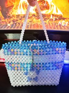 Tas Blue White Wanita