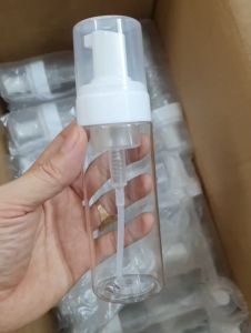 Bình tạo bọt cho dung dịch Bluesoap - Chai đựng sữa rửa mặt dung tích 150ml