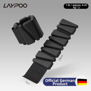 Laypoo | Adjustable Dismountable Lightweight Wrist Weight for Womens Strength Training