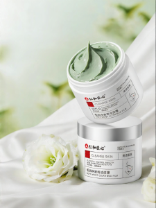 RENHEJIANGXIN | Sensitive Skin Formulated Cleansing Mud Mask For Blackhead Removal Oil Control Pore Tightening