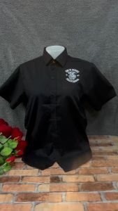 เสื้อเชิ้ตลำลองแขนสั้น ชายเสื้อสีดำ สไตล์วินเทจ ชุด 10 ปราณ ราคาที่เหมาะสม