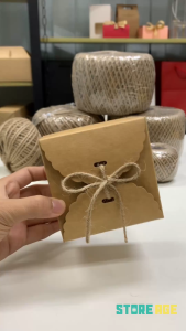 Store Age [1pcs/5pcs] Jute Rope String Tali Guni DIY Craft Hiking Climbing Sumbu Pelita Brown Natural Rope Tali Cakar Kucing