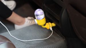 100% ORI Nanum 12V III Car Humidifier dual USB Port Fast charger Car Aksesoris