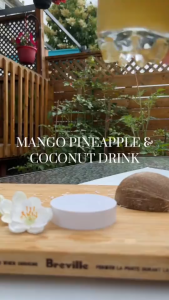 B1G1 Tropical Pineapple Mango Milkshake Powder 250g - Creamy Instant Fruit Beverage Summer Drink Mix