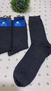 ถุงเท้าทำงาน ถุงเท้าผู้ชาย ถุงเท้าธุรกิจ ถุงเท้าอ๊อฟฟิศ ถุงเท้าสีดำล้วน 12คู่ รับประกันคุณภาพ