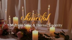 Glass candle holder Nordic table pole candle holder Home décor ornament candle holder
