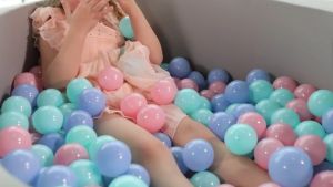 200PCS Ocean Balls Multicoloured Soft Pit Balls Plastic Play Balls Thicken Swim Pit Pool Toys