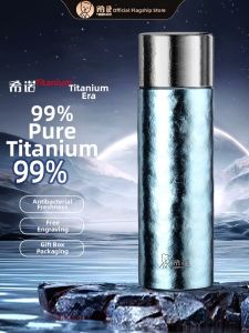 HEENOOR | Pure Titanium Large Capacity Insulated Bottle